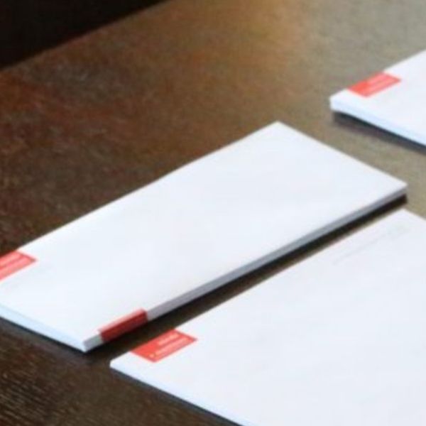 Minds + Machines stationery and business cards