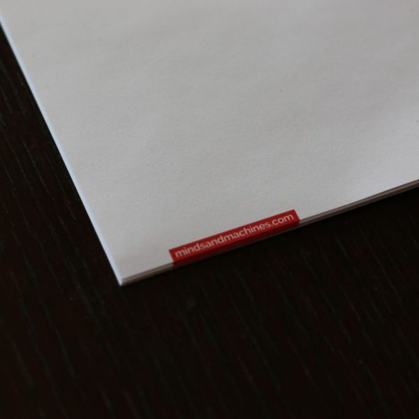 Minds + Machines letterhead detail