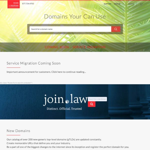 updated homepage