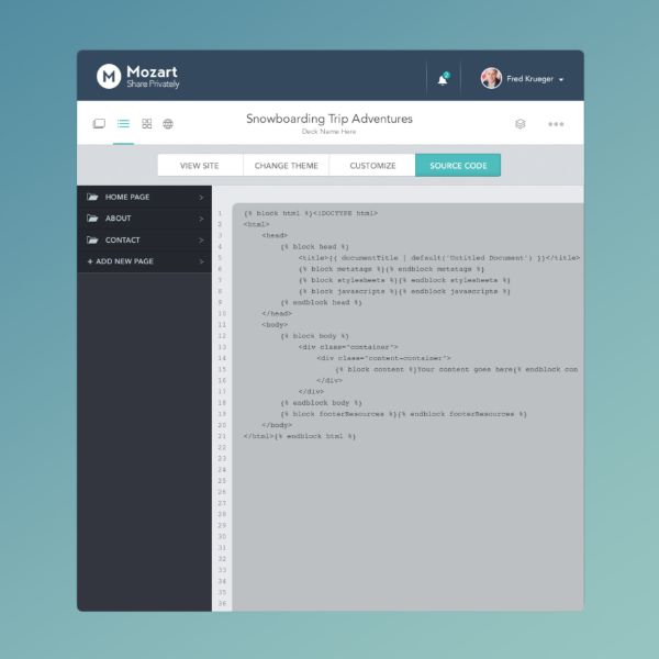 web source view