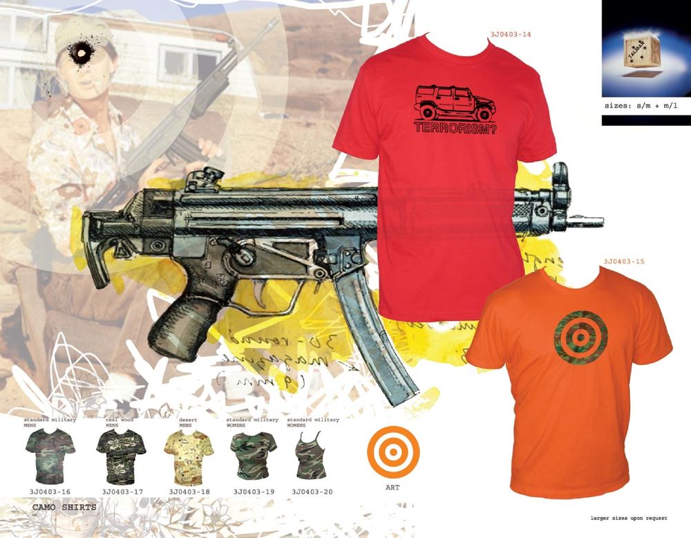 3JACS catalog, graphic tees