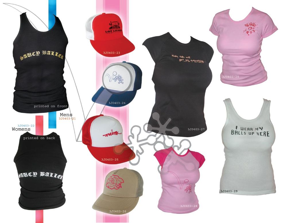 3JACS catalog, women’s and hats