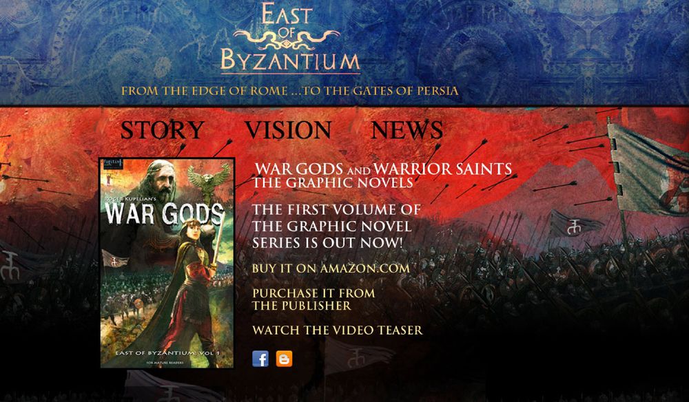East of Byzantium graphic novel page