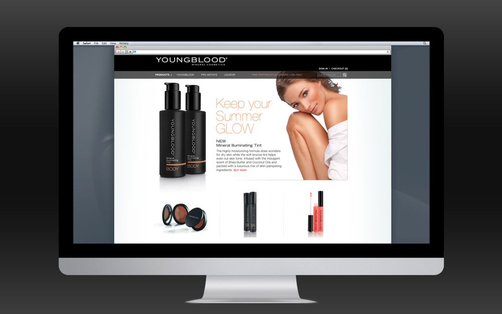 Youngblood product page
